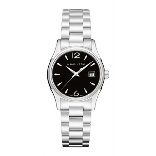 Hamilton Jazzmaster Lady Quartz 34 Stainless Steel / Black / Bracelet H32351135