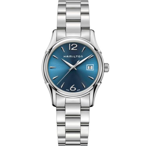 Hamilton Jazzmaster Lady Quartz 34 Stainless Steel / Blue / Bracelet H32351145