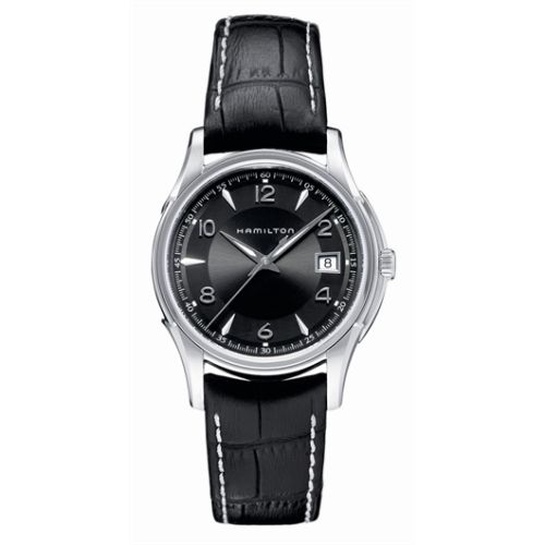 Hamilton Jazzmaster Quartz 37 Stainless Steel / Black H32411735
