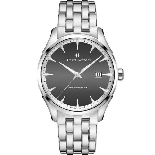 Hamilton Jazzmaster Quartz Stainless Steel / Grey / Bracelet H32451181