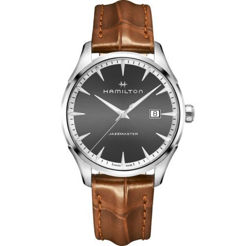 Hamilton Jazzmaster Quartz 40 Stainless Steel / Grey H32451581