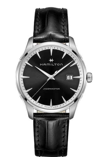 Hamilton Jazzmaster Quartz Stainless Steel / Black H32451731