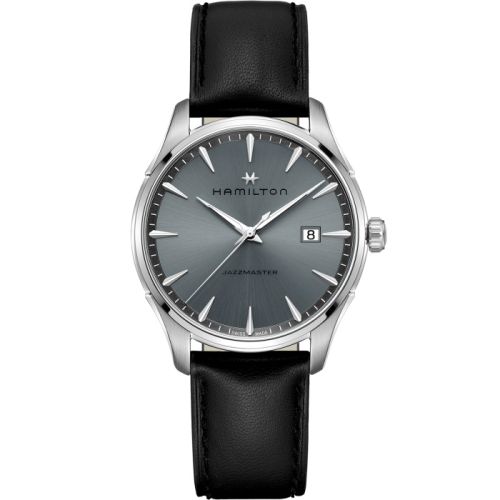 Hamilton Jazzmaster Quartz 40 Stainless Steel / Blue H32451742