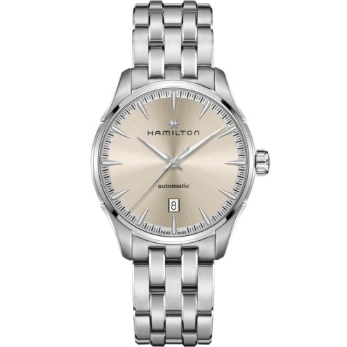Hamilton Jazzmaster Auto 40 Stainless Steel / Beige / Bracelet H32475120