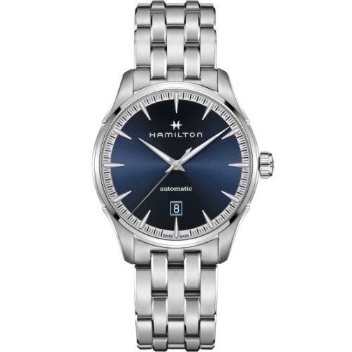 Hamilton Jazzmaster Auto 40 Stainless Steel / Blue / Bracelet H32475140