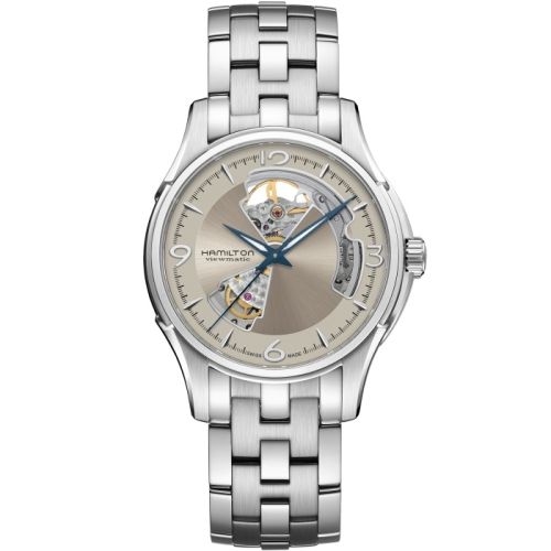 Hamilton Jazzmaster Open Heart 40 Stainless Steel / Salmon / Bracelet H32565121