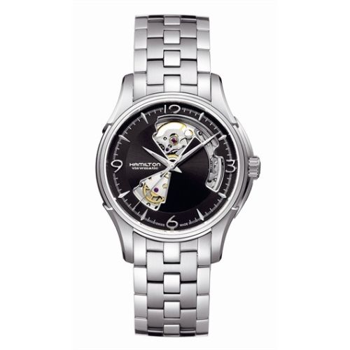 Hamilton Jazzmaster Open Heart 40 Stainless Steel / Black / Bracelet H32565135