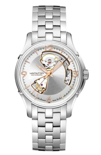 Hamilton Jazzmaster Open Heart 40mm Silver Dial Bracelet H32565155