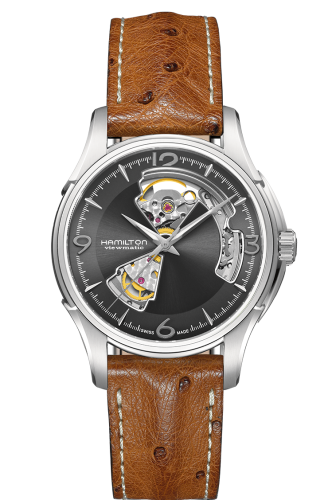 Hamilton Jazzmaster Open Heart 40 Stainless Steel / Grey H32565585