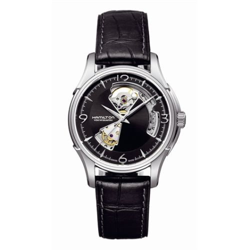 Hamilton Jazzmaster Open Heart 40mm Black Dial H32565735