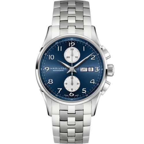 Hamilton Jazzmaster Maestro Chronograph 41 Stainless Steel / Blue / Bracelet H32576141