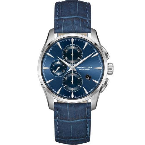 Hamilton Jazzmaster Auto Chrono 42 Stainless Steel / Blue H32586641