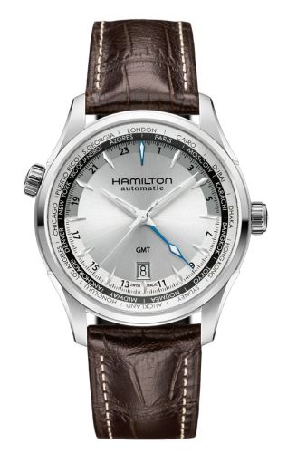 Hamilton Jazzmaster GMT 42mm Silver Dial H32605551