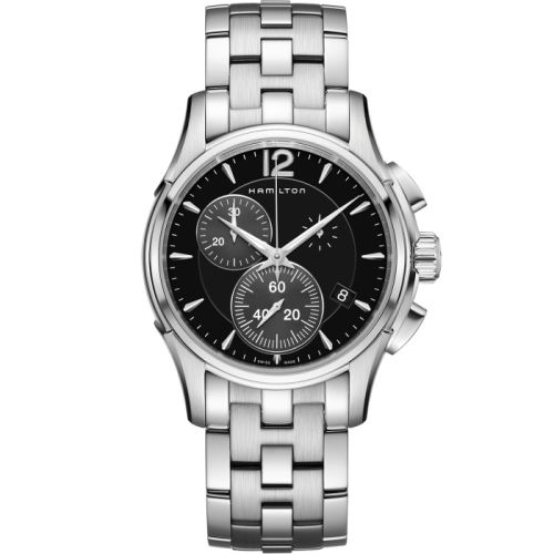 Hamilton Jazzmaster Chrono Quartz 42 Stainless Steel / Black / Bracelet H32612131
