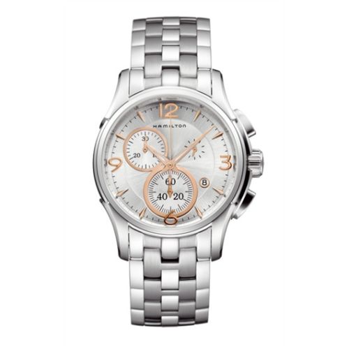 Hamilton Jazzmaster Chrono Quartz 42 Stainless Steel / Silver / Bracelet H32612155