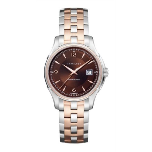 Hamilton Jazzmaster Viewmatic 40mm Brown Dial Two Tone H32655195