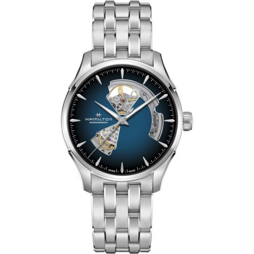 Hamilton Jazzmaster Open Heart 40 Stainless Steel / Blue Gradient / Bracelet H32675140