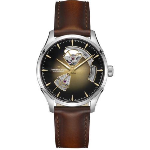 Hamilton Jazzmaster Open Heart 40 Stainless Steel / Champagne Gradient H32675501