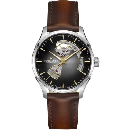 Hamilton Jazzmaster Open Heart 40 Stainless Steel / Grey Gradient H32675581