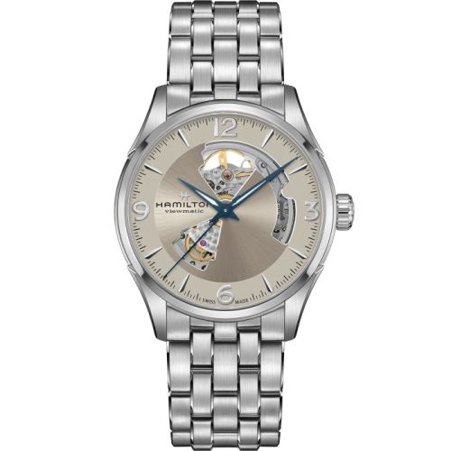 Hamilton Jazzmaster Open Heart 42 Stainless Steel / Salmon / Bracelet H32705121