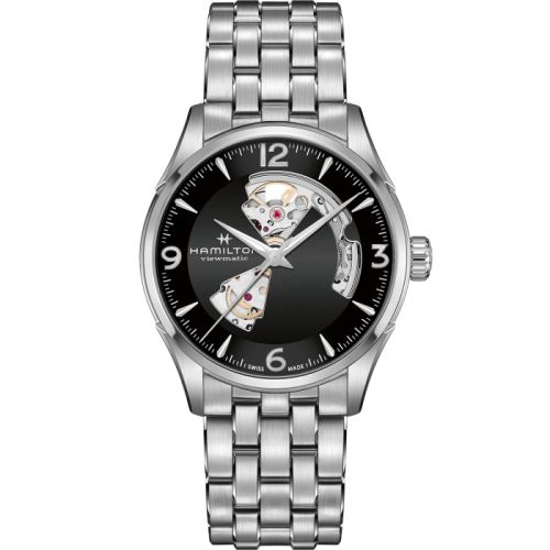 Hamilton Jazzmaster Open Heart 42 Stainless Steel / Black / Bracelet H32705131