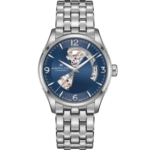 Hamilton Jazzmaster Open Heart 42 Stainless Steel / Blue / Bracelet H32705141
