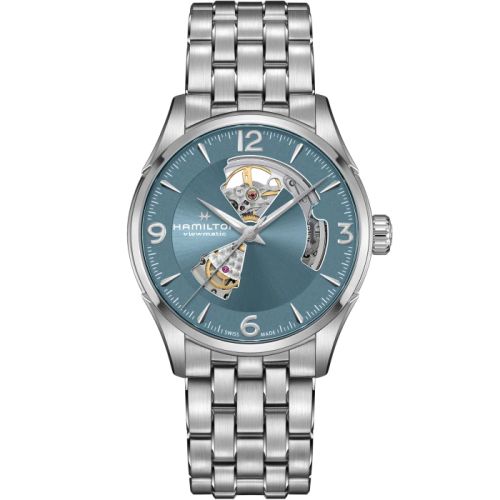 Hamilton Jazzmaster Open Heart 42 Stainless Steel / Blue / Bracelet H32705142