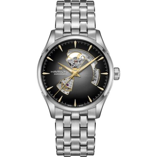 Hamilton Jazzmaster Open Heart 42 Stainless Steel / Grey Gradient / Bracelet H32705180