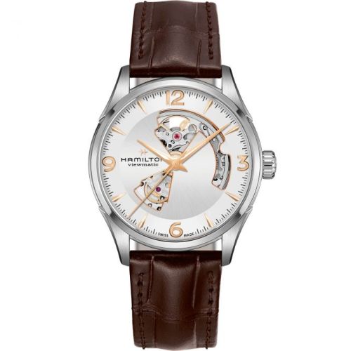 Hamilton Jazzmaster Open Heart 42 Stainless Steel / Silver H32705551