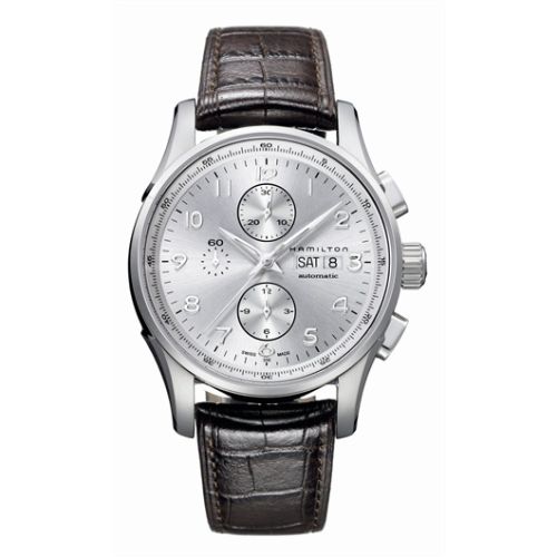 Hamilton Jazzmaster Maestro Chrono Automatic 45mm Silver Dial H32716859