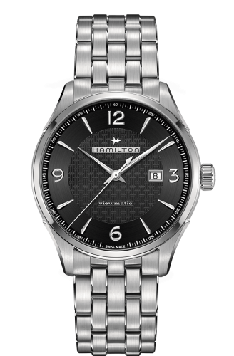 Hamilton Jazzmaster Viewmatic Auto 44 Stainless Steel / Black / Bracelet H32755131