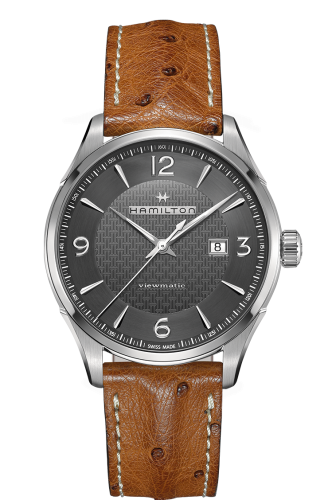 Hamilton Jazzmaster Viewmatic Auto 44 Stainless Steel / Grey H32755851
