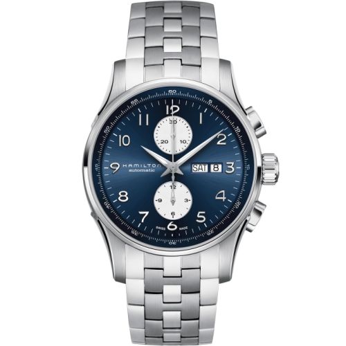 Hamilton Jazzmaster Maestro Chronograph 45 Stainless Steel / Blue / Bracelet H32766143