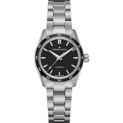 Hamilton Jazzmaster Performer Auto 34 Stainless Steel / Black / Bracelet H36135130