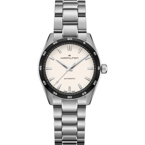 Hamilton Jazzmaster Performer Auto 38 Stainless Steel / White / Bracelet H36205110