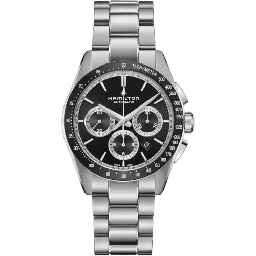 Hamilton Jazzmaster Performer Auto Chrono 42 Stainless Steel / Black / Bracelet H36606130