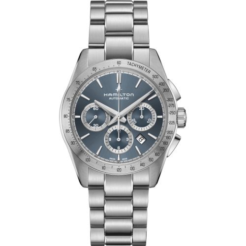 Hamilton Jazzmaster Performer Auto Chrono 42 Stainless Steel / Blue / Bracelet H36656140
