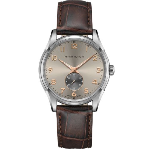 Hamilton Jazzmaster Thinline Small Second Quartz Stainless Steel / Grey H38411580
