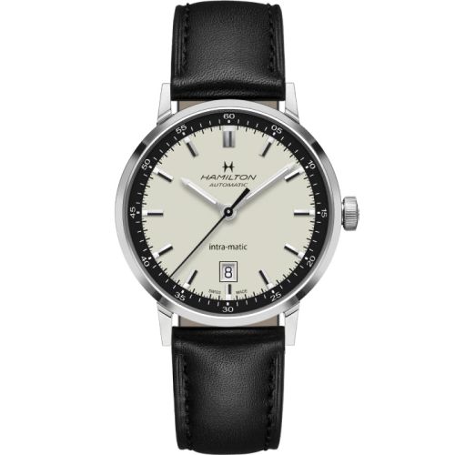 Hamilton Intra-Matic 40 Stainless Steel / Silver H38425720