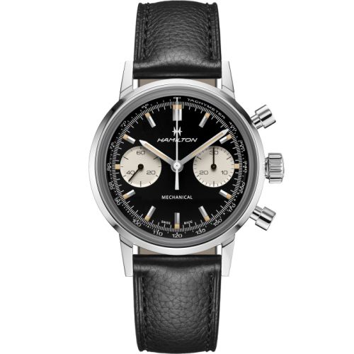 Hamilton Intra-Matic Chronograph H Stainless Steel / Black H38429730