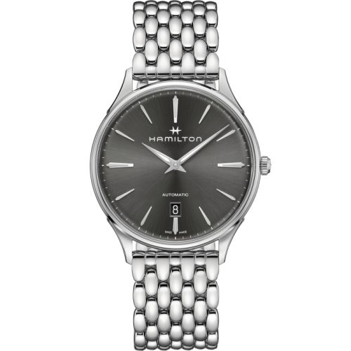 Hamilton Jazzmaster Thinline Auto 40 Stainless Steel / Grey / Bracelet H38525181