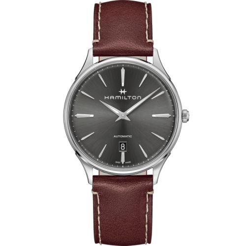 Hamilton Jazzmaster Thinline Auto 40 Stainless Steel / Grey H38525881