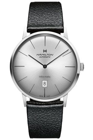 Hamilton Intra-Matic 42 Stainless Steel / Silver / Strap H38755751