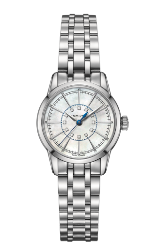 Hamilton Railroad Lady 28 Quartz Stainless Steel / MOP / Bracelet H40311191