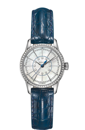 Hamilton Railroad Lady 28 Quartz Stainless Steel - Diamond / MOP H40391691
