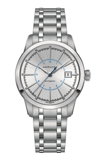 Hamilton Railroad 40 Auto Stainless Steel / Silver / Bracelet H40555181