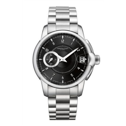 Hamilton Railroad 44 Small Second Auto Stainless Steel / Black / Bracelet H40615135