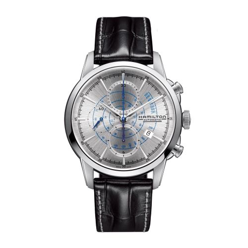 Hamilton Railroad 44 Chrono Stainless Steel / Silver H40656781