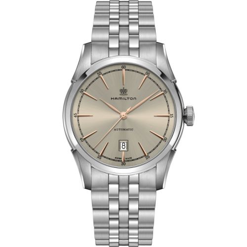 Hamilton Spirit Of Liberty Auto 42 Stainless Steel / Beige / Bracelet H42415102