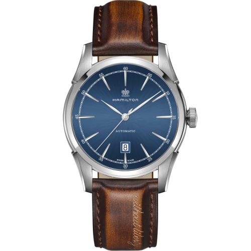 Hamilton Spirit of Liberty Auto 42 Stainless Steel / Blue H42415541
